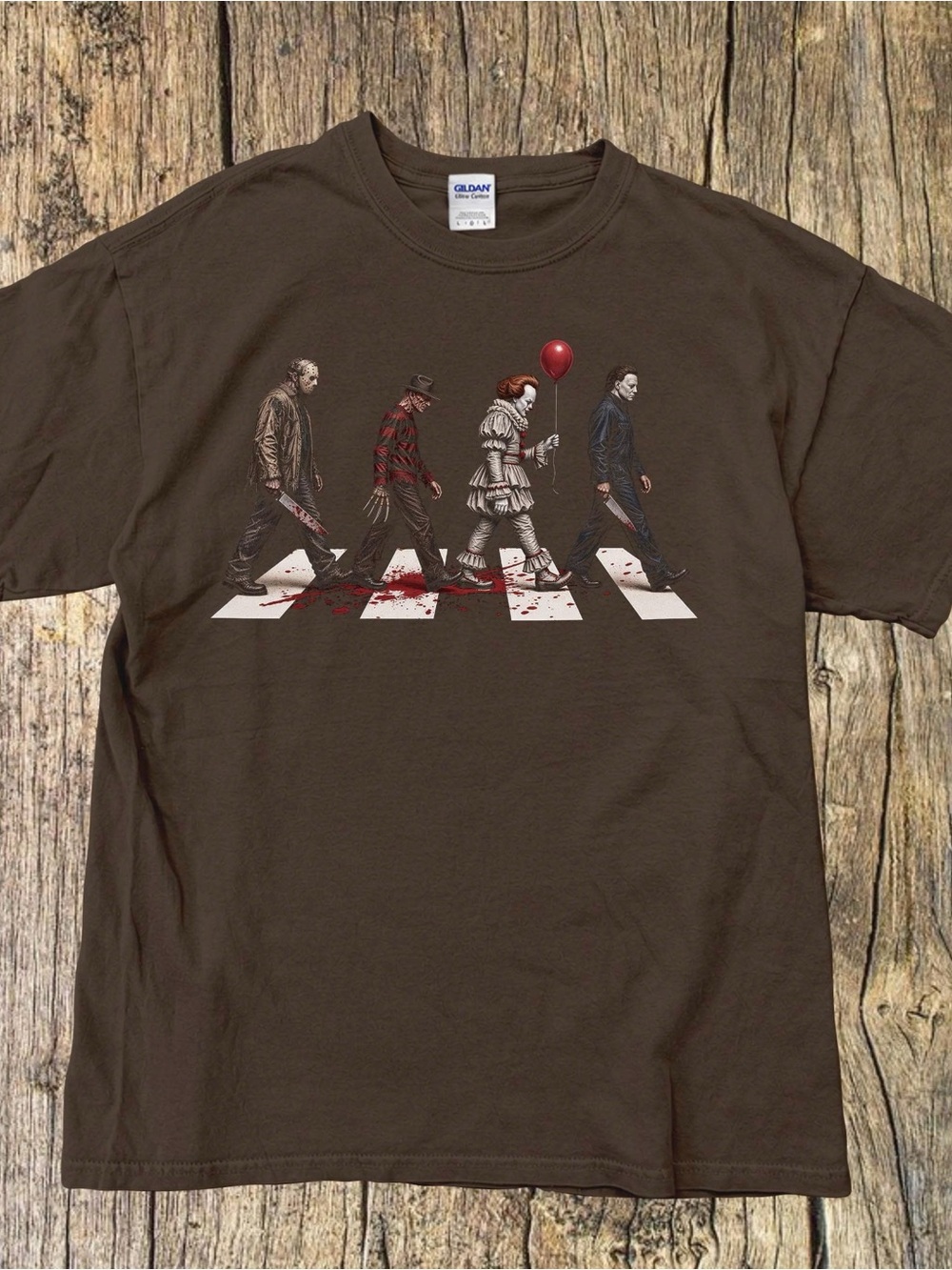 Slasher Horror Graphic Tee Halloween Vintage Spooky Horror Movie Shirt